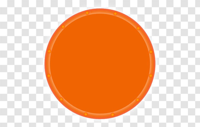 Circle - Orange - Oval Transparent PNG