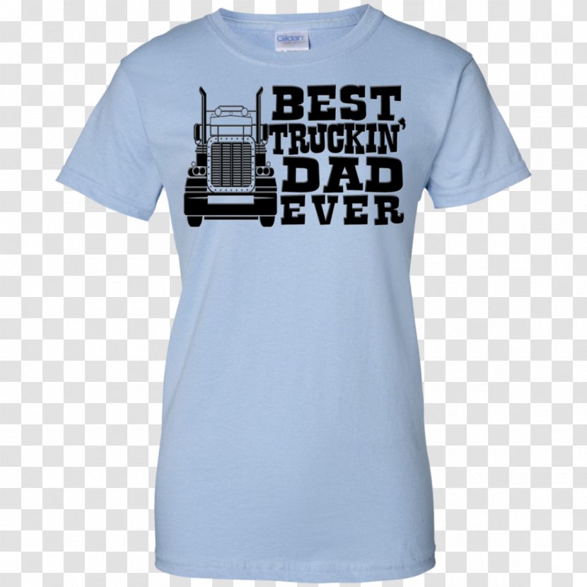T-shirt Father Truck Driver Sleeve - Shirt Transparent PNG