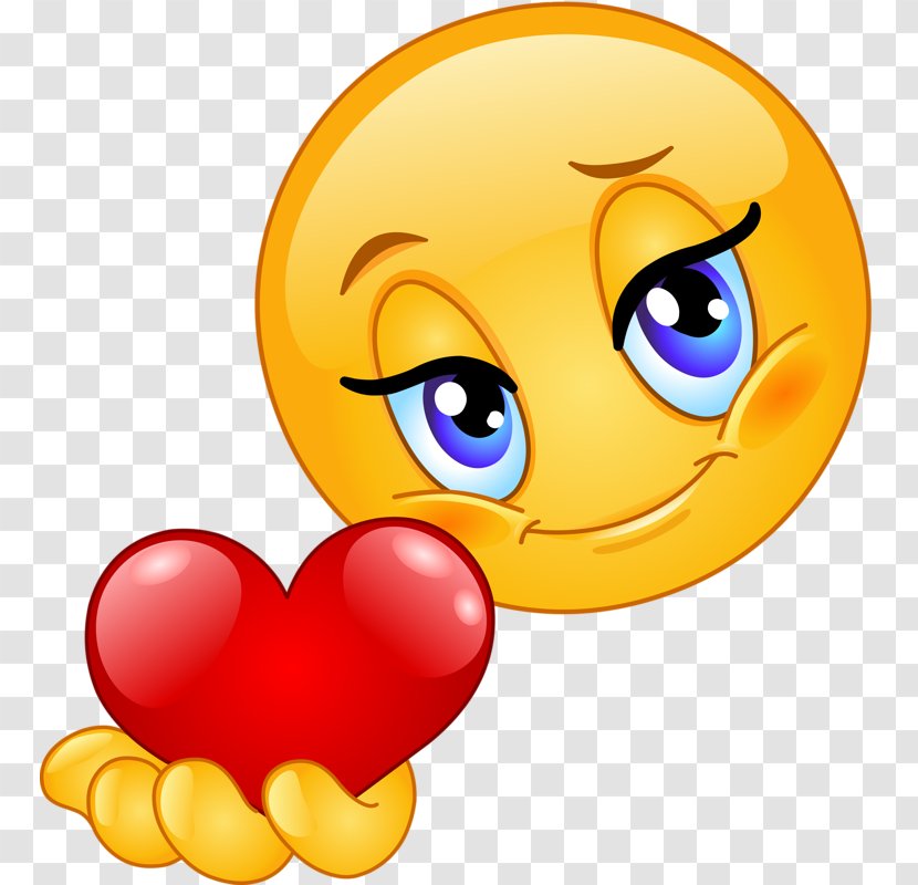 Emoticon Emoji Heart Smiley Love Transparent PNG