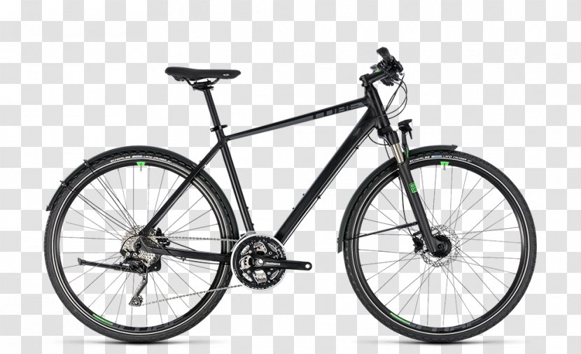 Hybrid Bicycle Cyclo-cross Road Mountain Bike - Electric Transparent PNG