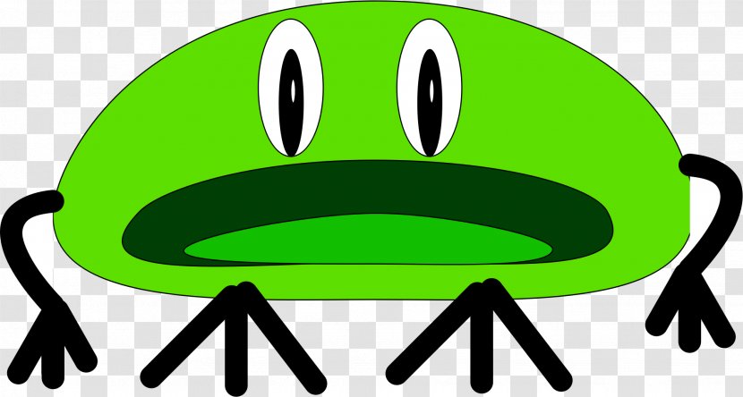 Clip Art - Green - Frog Transparent PNG