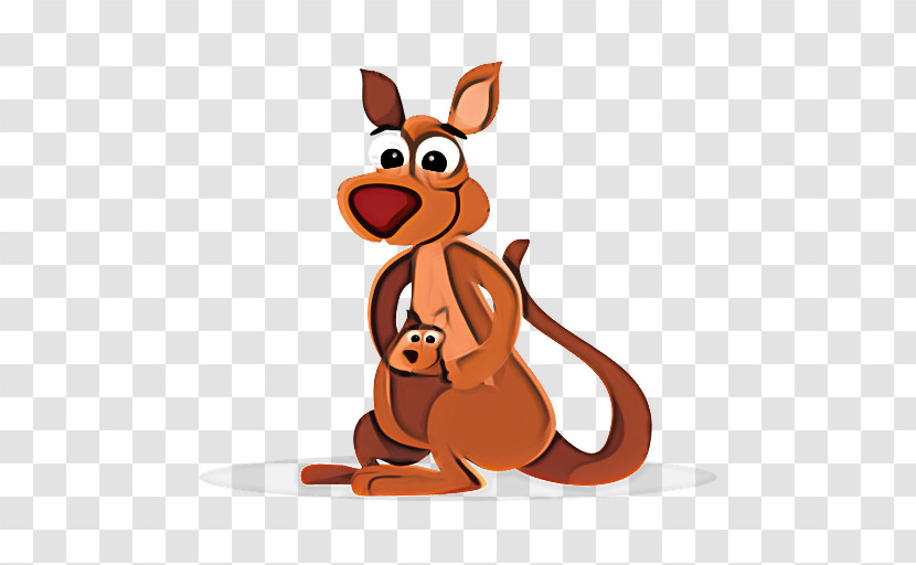 Kangaroo Cartoon Macropodidae Kangaroo Animation Transparent PNG