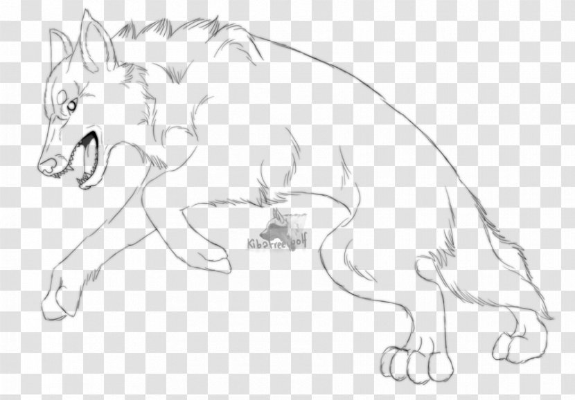 Carnivora Line Art Drawing Character /m/02csf - Sad Puppy Transparent PNG