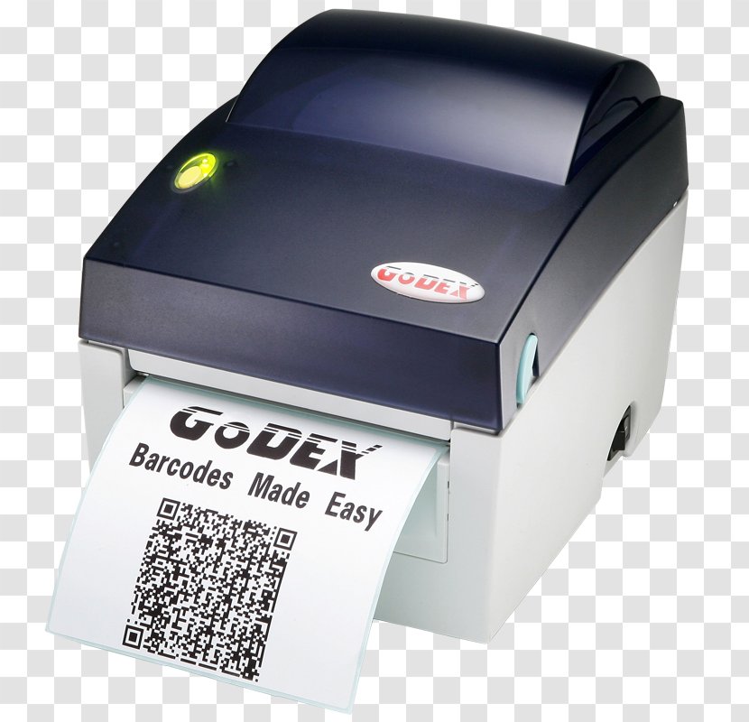 Printer Godex EZ-DT-4 Barcode Information RS-232 Transparent PNG