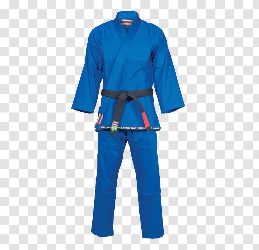 Blue Judogi Dobok White International Judo Federation - Outerwear - Brazilian Jiujitsu Gi Transparent PNG