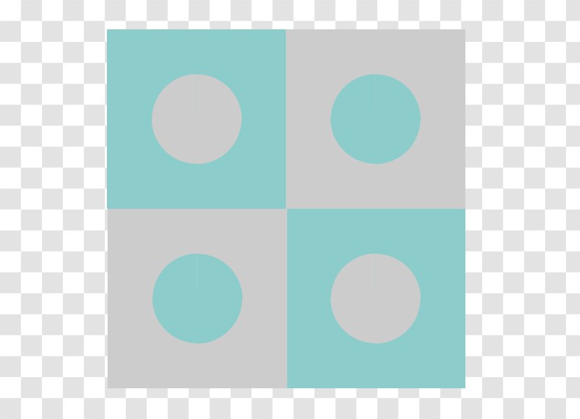 Circle Point Angle Turquoise - Aqua - Dotted Material Transparent PNG