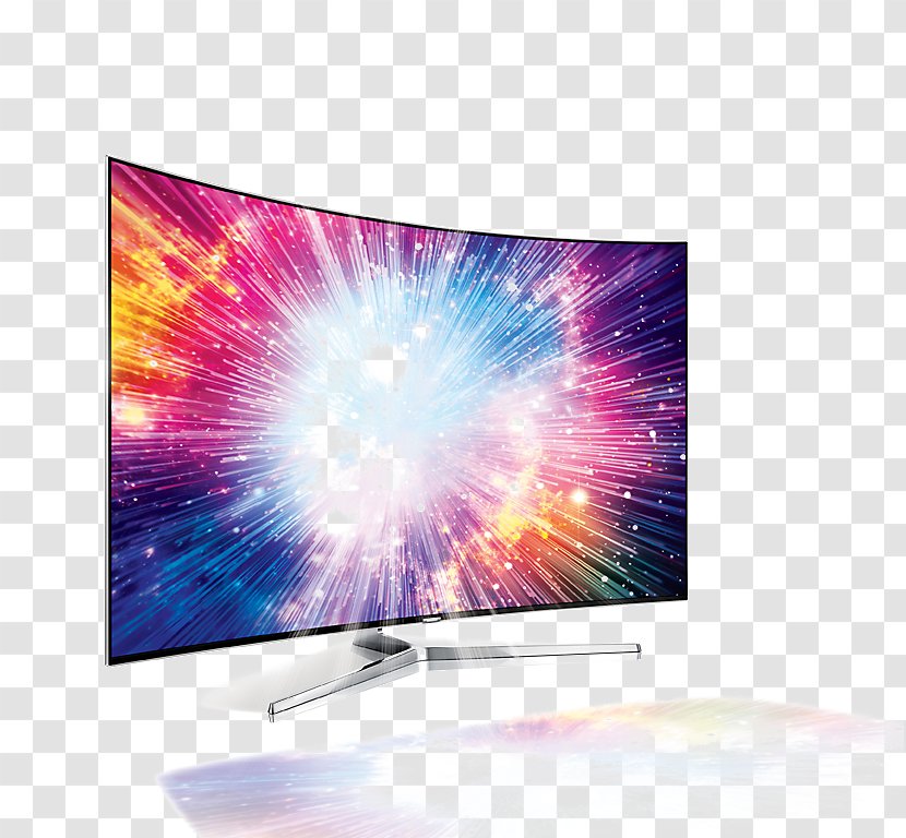 High-definition Television Samsung LED-backlit LCD Smart TV - Galaxy Transparent PNG
