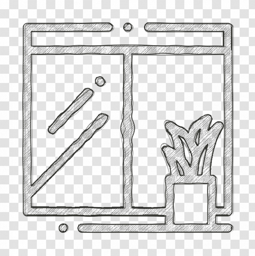 Glass Icon Home Decoration Icon Door Icon Transparent PNG