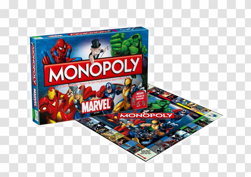Monopoly Game Lego Marvel's Avengers Marvel Comics Cinematic Universe - Usaopoly - Games Transparent PNG