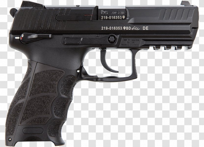 Heckler & Koch P30 HK45 9×19mm Parabellum USP - Ranged Weapon - Handgun Transparent PNG