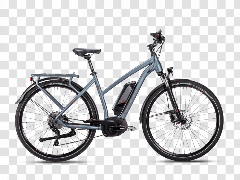 Electric Bicycle Cube Bikes Hybrid Gepida Transparent PNG