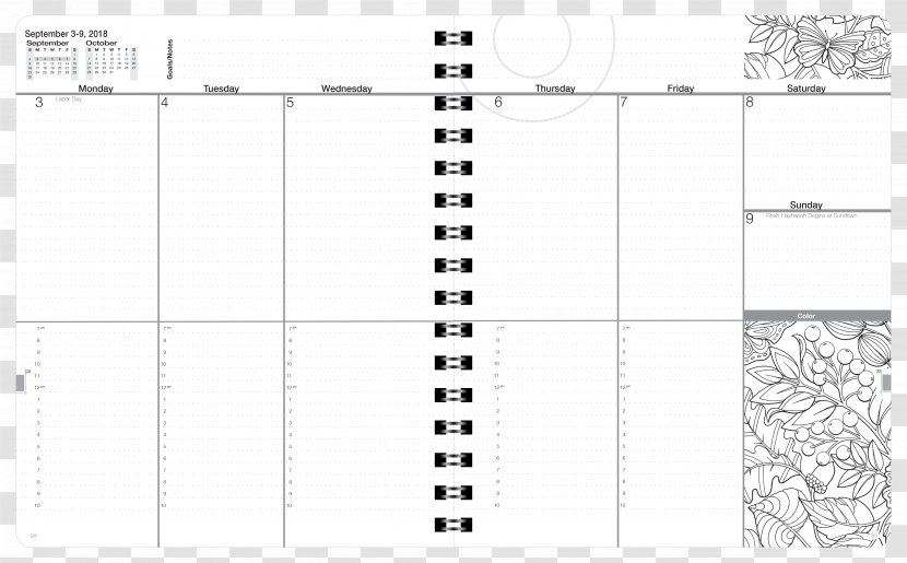 The Simplified Planner Minimalists Medium - Publishing - Day Transparent PNG