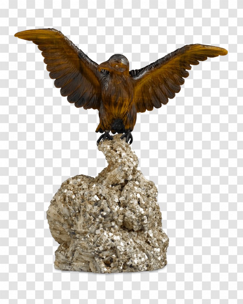 Tiger's Eye Eagle Figurine Sculpture - Fauna - Tiger Transparent PNG