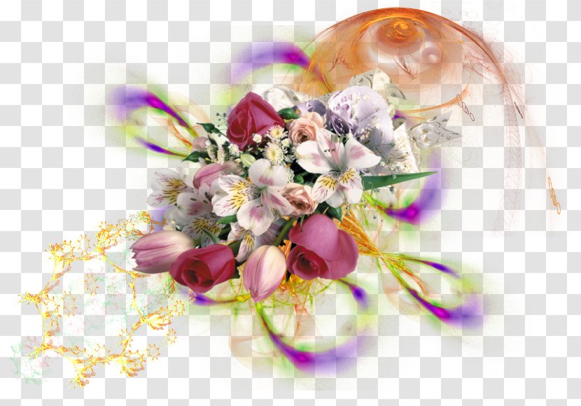 Animaatio 8 March International Women's Day - Floral Design - Rire Transparent PNG