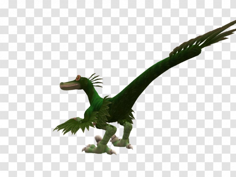 Velociraptor Figurine - Dinosaur - Spore Creature Creator Transparent PNG