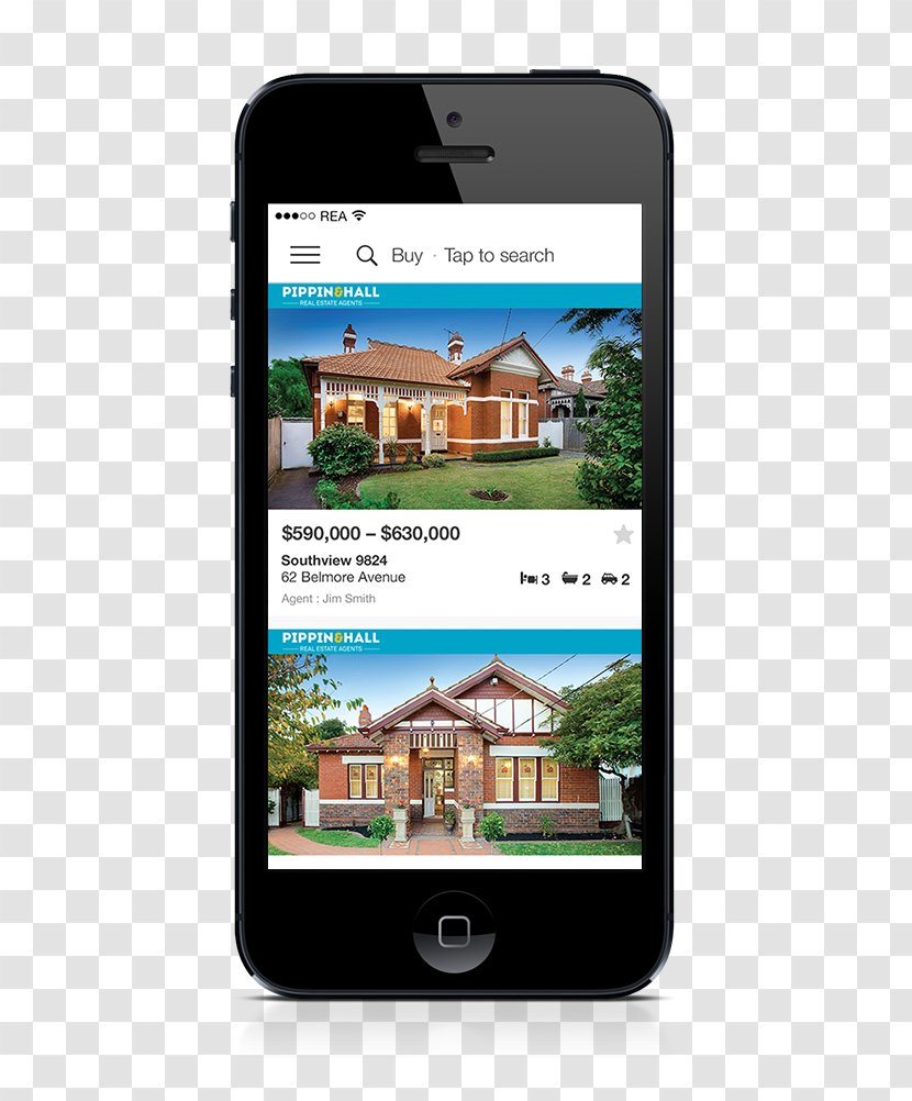 Smartphone Electronics Display Advertising - Real Estate Ads Transparent PNG