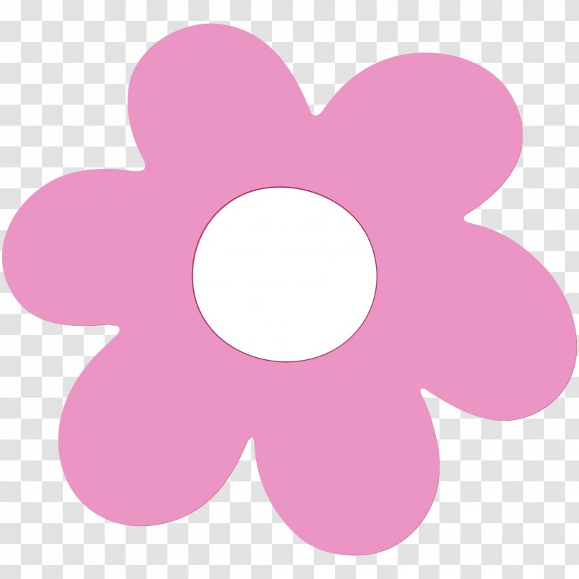 Pink Flower Cartoon - Symbol Material Property Transparent PNG