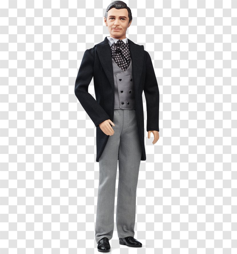 Rhett Butler Gone With The Wind Scarlett O'Hara Clark Gable Ken - Outerwear - Barbie Transparent PNG