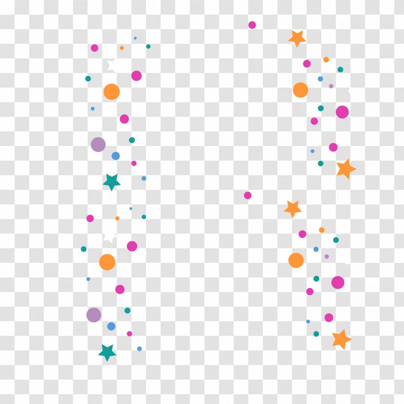 Line Point Pink M Font Pattern - Free Birthday Transparent PNG