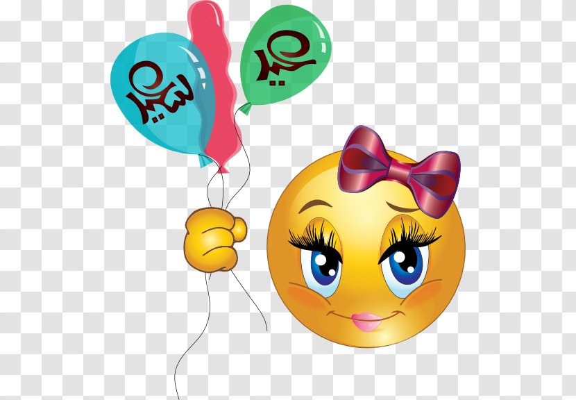 Smiley Emoticon Balloon Clip Art - Technology Transparent PNG