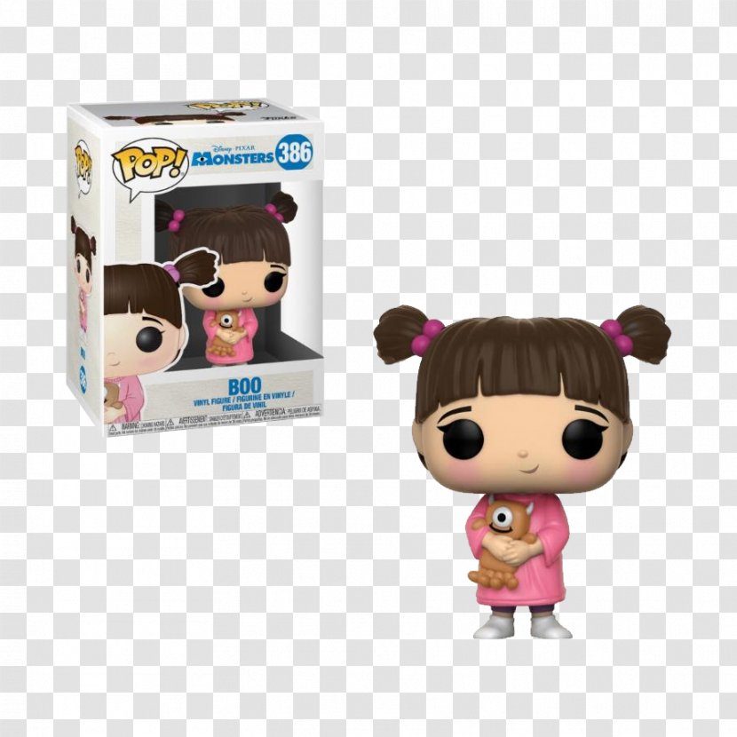 Monsters Pop! Vinyl - Funko - Boo,Booksamillion Disney Inc Monsters, Inc.Boo MONSTERS INC Transparent PNG