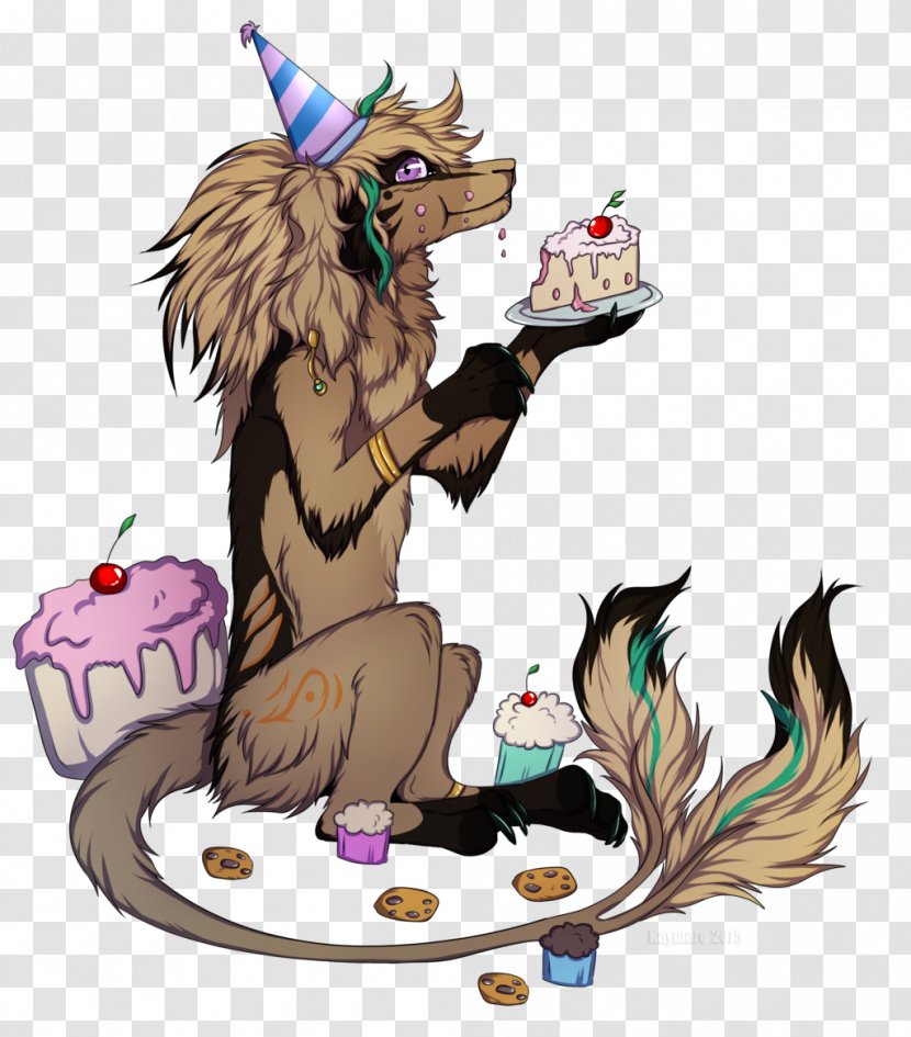 Clip Art Illustration Dog Canidae Mammal - Cute Animals Eating Cake Transparent PNG