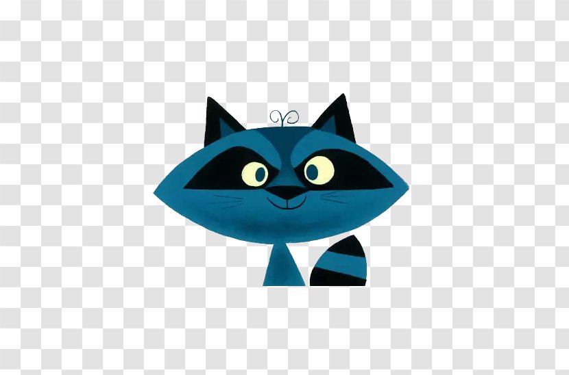 Whiskers Kitten Black Cat Illustration - Mammal - Eyes Transparent PNG