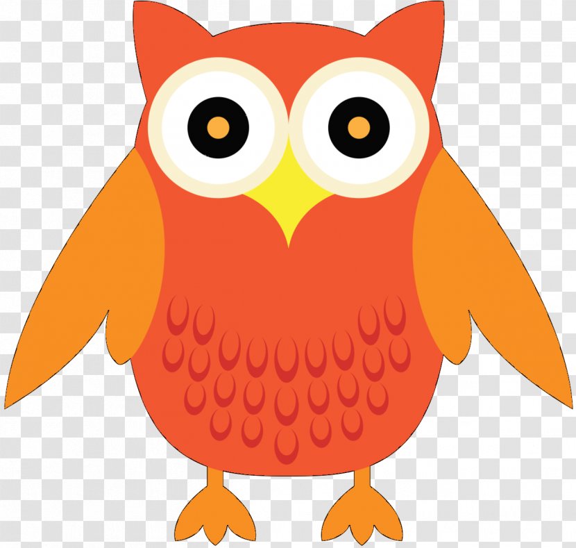 Owl Clip Art Beak Orange S.A. - Bird Of Prey Transparent PNG