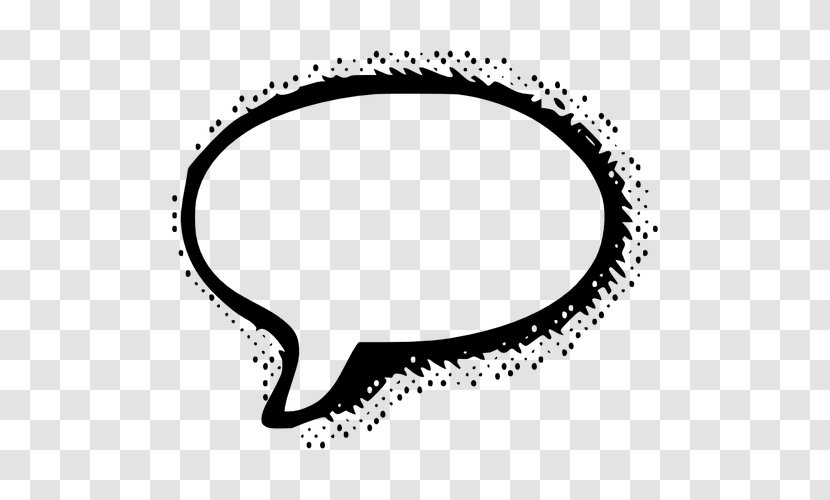 Speech Balloon Comics Clip Art - Jaw - Vector Transparent PNG