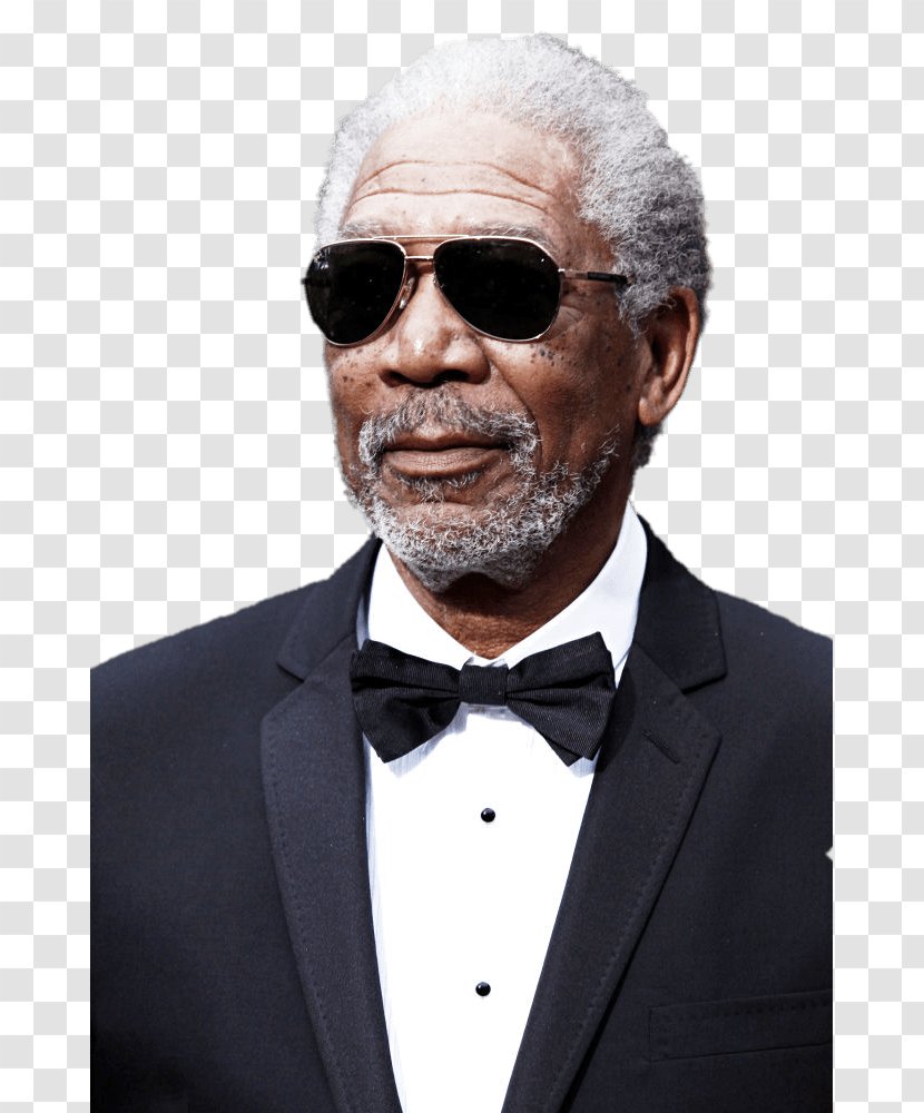 Morgan Freeman Born To Be Wild - Facial Hair Transparent PNG