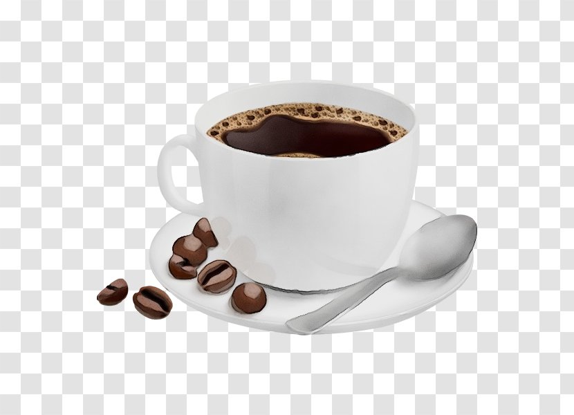 Coffee Cup - Wet Ink - Chocolate Espresso Transparent PNG