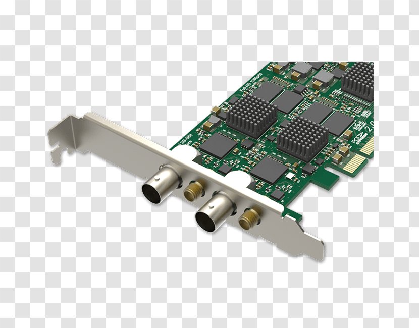 MacBook Pro Serial Digital Interface Video Capture Visual PCI Express - Electronics Accessory - Sound Card Transparent PNG