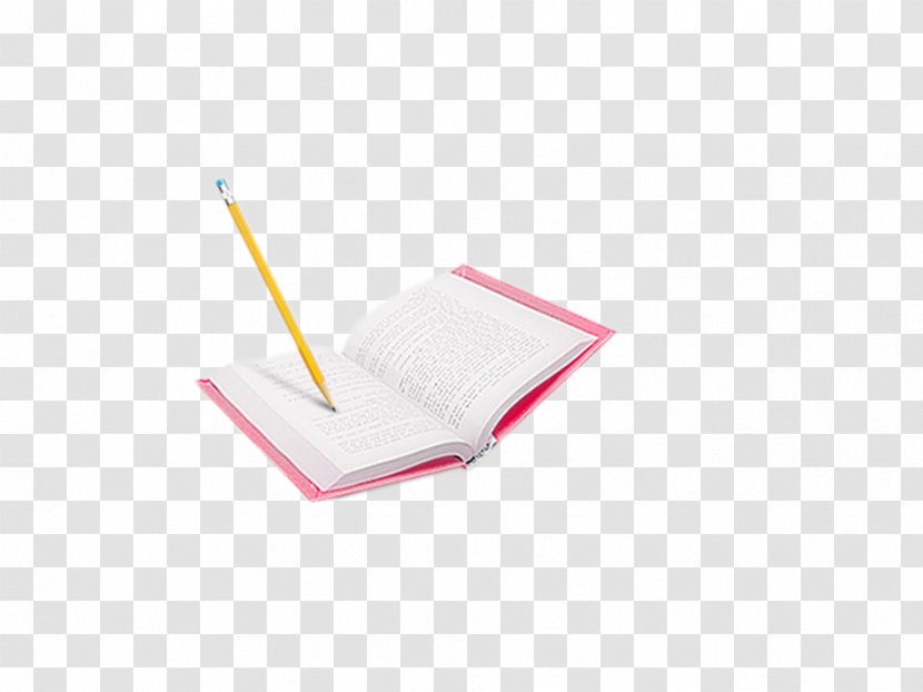 Paper Angle Pattern - Material - Pen And Books Transparent PNG