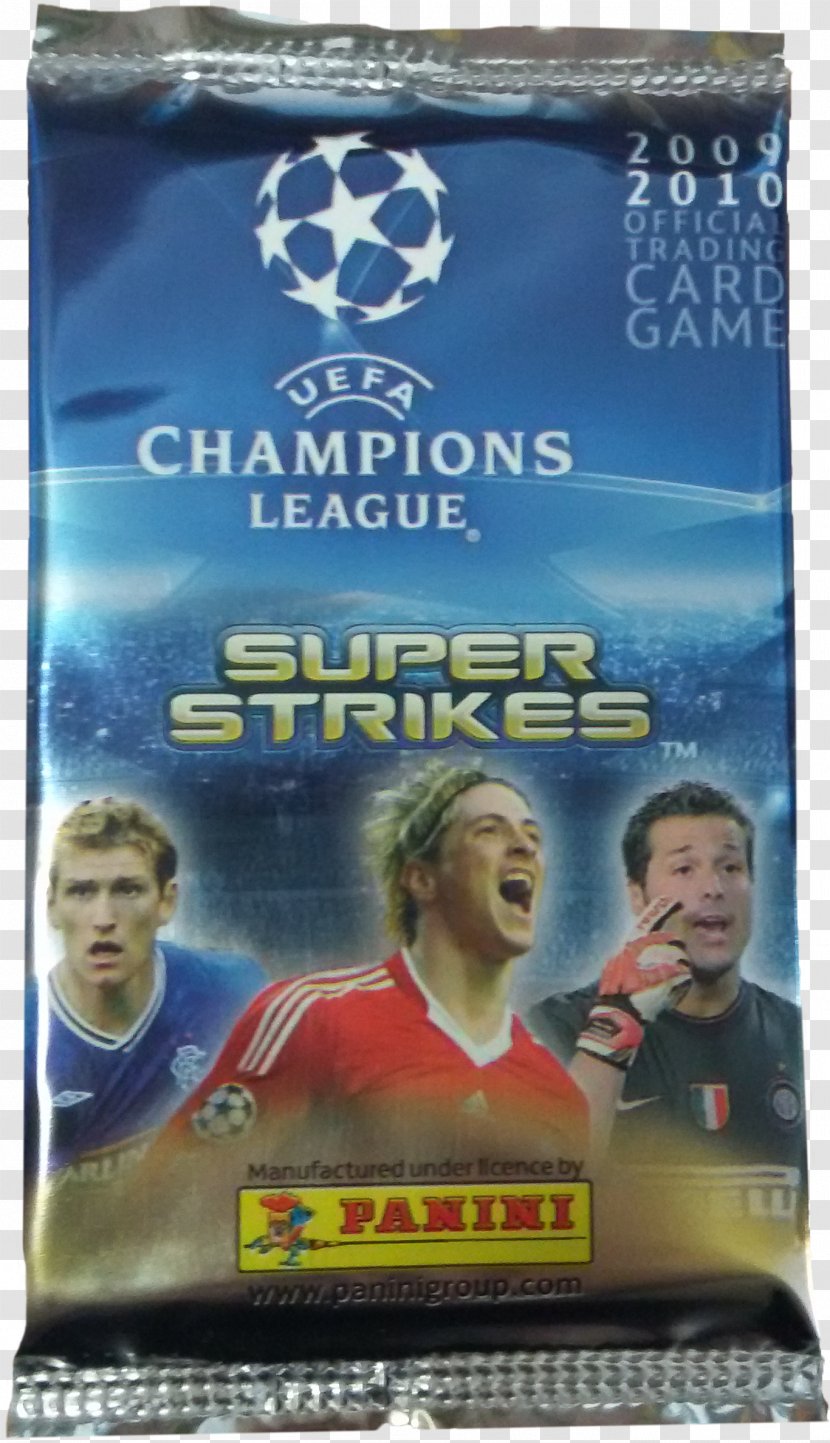 UEFA Champions League Super Strikes Collectable Trading Cards Playing Card - Sports - Soccer Transparent PNG