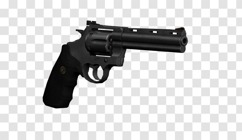 Revolver Trigger Firearm Gun Colt Python - Pistol - Handgun Transparent PNG