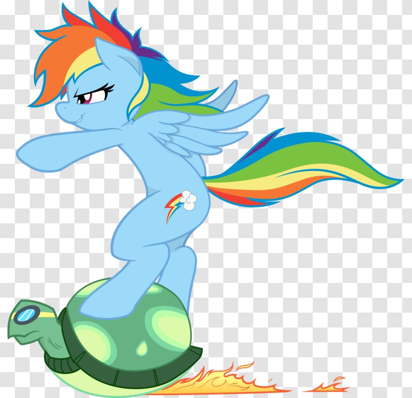 Pony Rainbow Dash Twilight Sparkle Horse Applejack - Pegasus Hair Transparent PNG