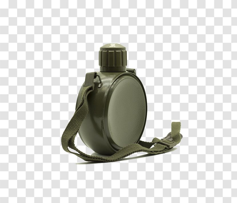 Water Bottle Stainless Steel Vacuum Flask Canteen - Military Transparent PNG
