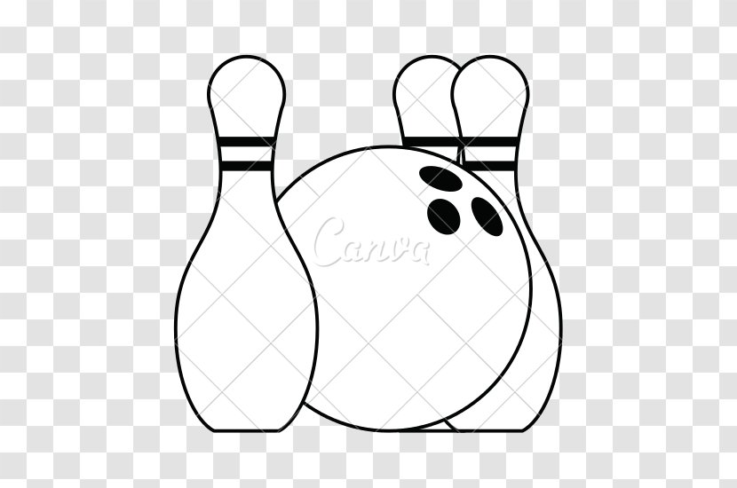 Clip Art Bowling Pin Balls Vector Graphics - Sports Transparent PNG