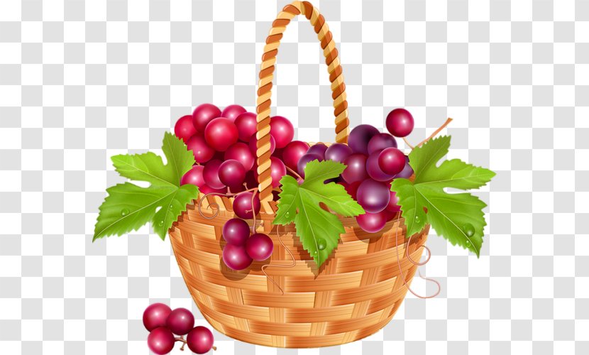 Drawing Royalty-free Photography - Grape - Fruits Basket Transparent PNG