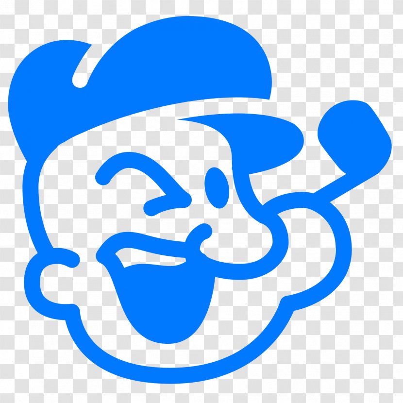 Popeye Poopdeck Pappy Bluto - Smile Transparent PNG
