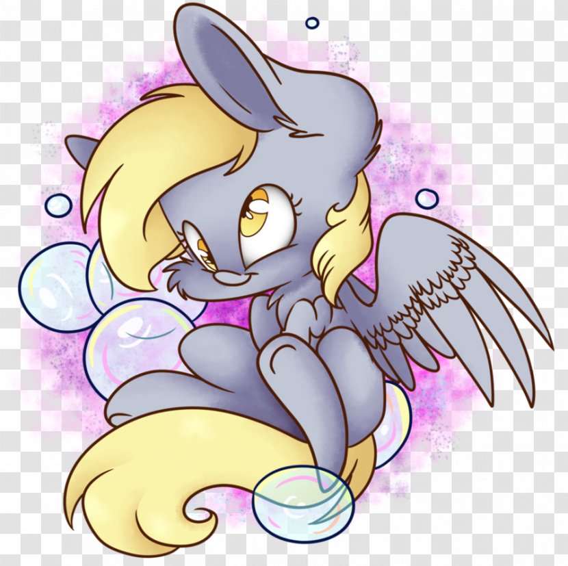 Derpy Hooves Rabbit Drawing Pony - Heart - Cute Pencil Transparent PNG