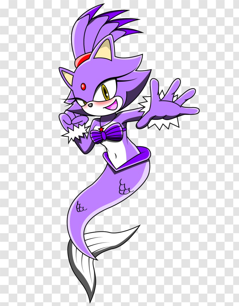 Blaze The Cat SegaSonic Hedgehog Amy Rose Shadow - Mythical Creature Transparent PNG