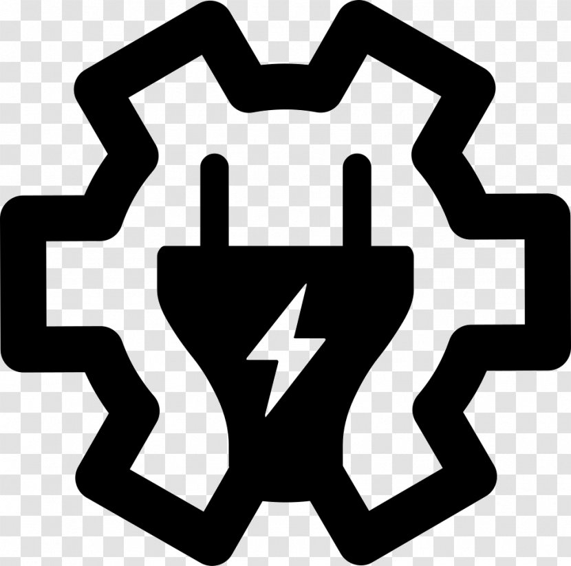 Black And White Logo Hand - Area - Symbol Transparent PNG