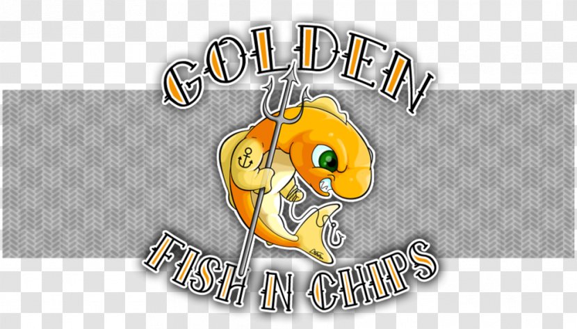 Fish And Chips Logo Take-out British Cuisine Barbecue - Fictional Character - Takeaway Transparent PNG