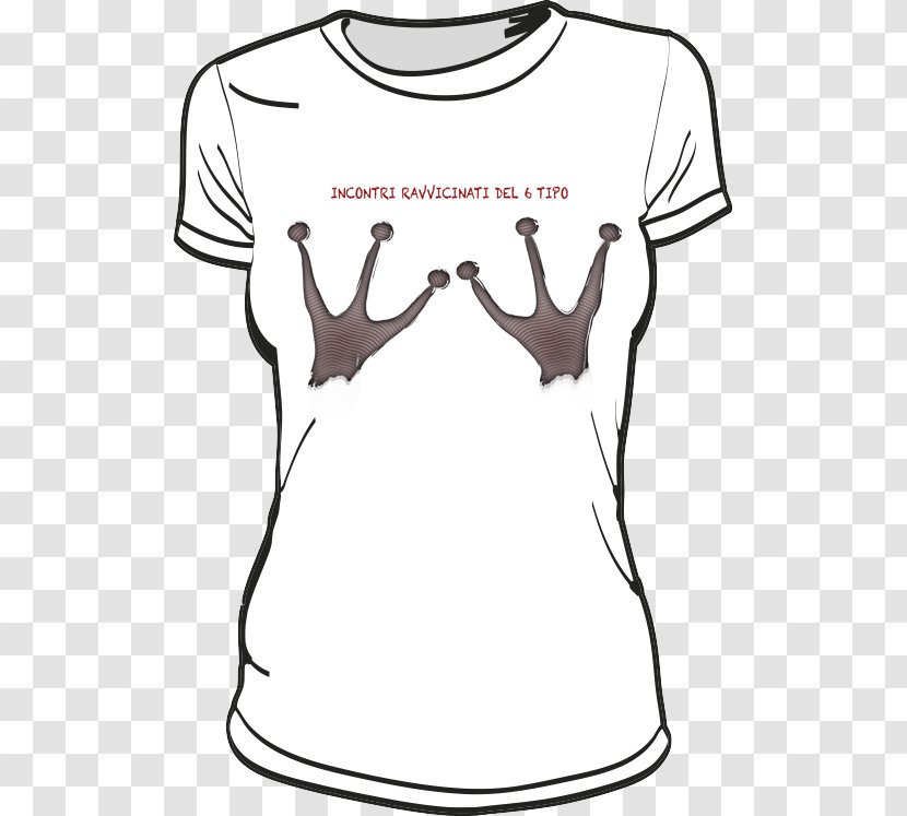 T-shirt Neck Clip Art Collar Mammal - Cartoon Transparent PNG