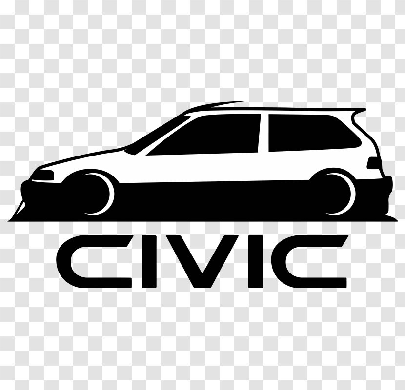 Honda CR-X Car Sixth Generation Civic Fifth - Vehicle Door Transparent PNG