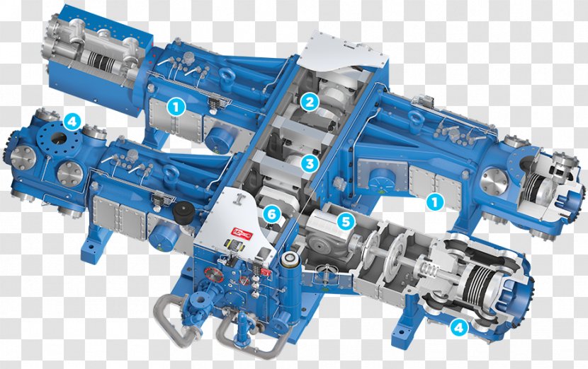 Reciprocating Compressor Station Dresser-Rand Group Engine - Compression - Natural Gas Transparent PNG