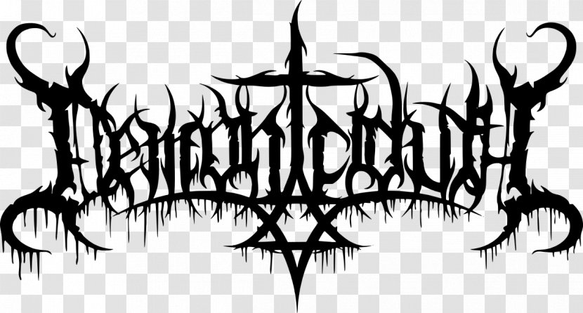 Logo Heavy Metal Demoniciduth Encyclopaedia Metallum Clip Art - Black And White - Visual Arts Transparent PNG