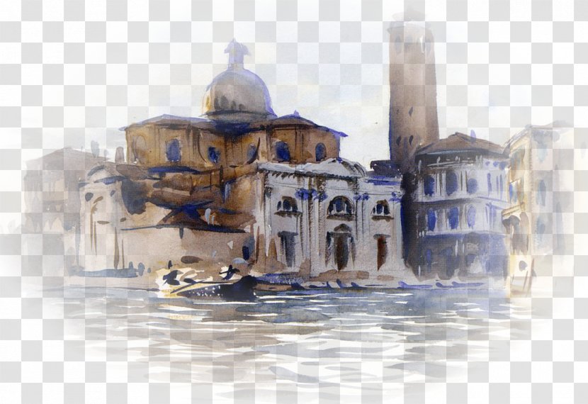 Palazzo Labbia, Venice Oil Painting Reproduction Watercolor Art - Museum - Carnival Transparent PNG