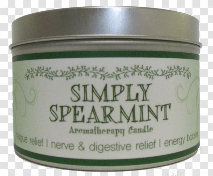 Aromatherapy Soy Candle Essential Oil Odor - Peppermint Transparent PNG